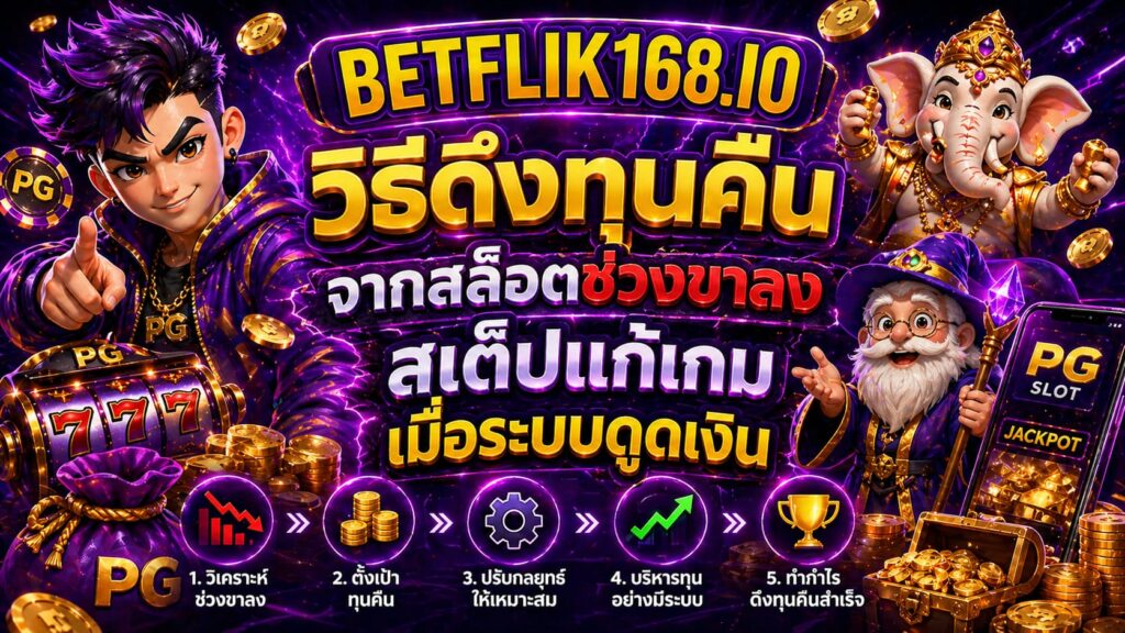 3 วิธีดึงทุนคืนจากสล็อตช่วงขาลง