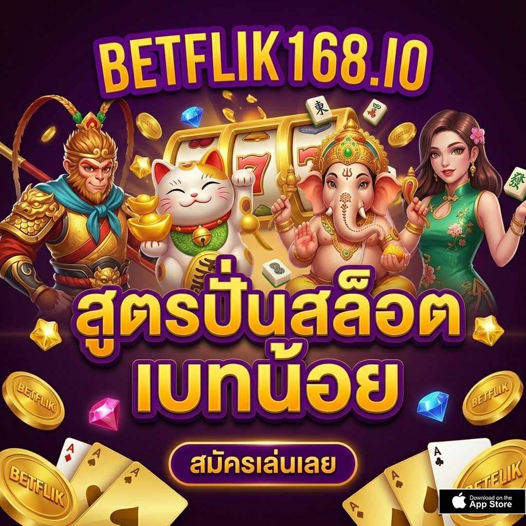 สูตรปั่นสล็อตเบทน้อย ทุนหลักสิบ BETFLIK168