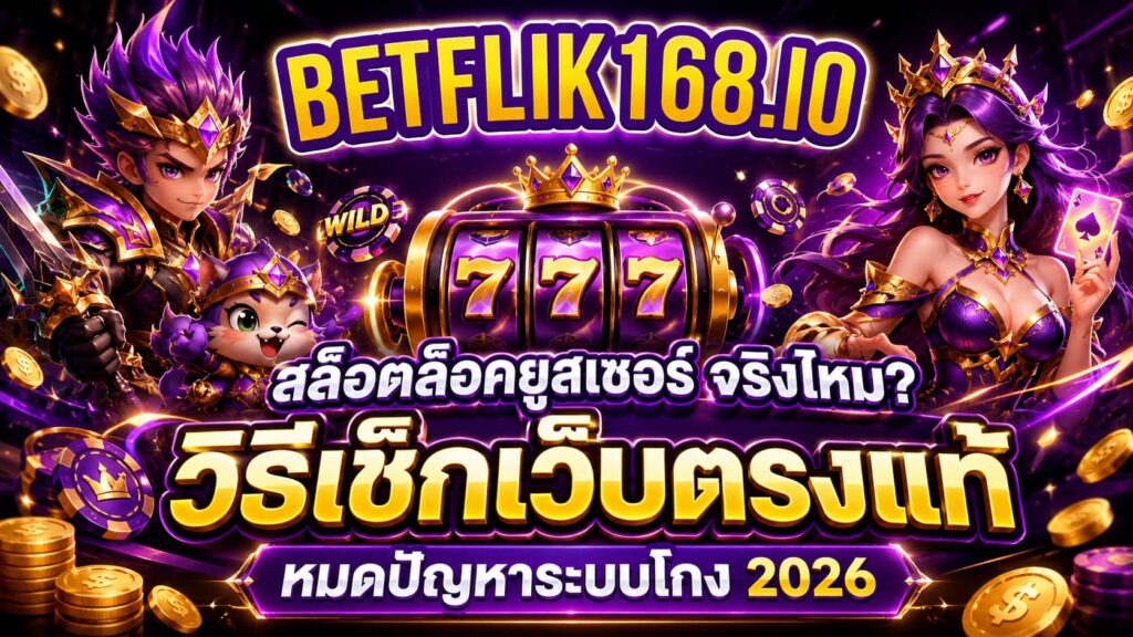สล็อตล็อคยูสเซอร์ จริงไหม วิธีเช็กเว็บตรงแท้หมดปัญหาระบบโกงผลลัพธ์